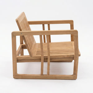 Fauteuil en teck très vendu, durable, écologique, au design moderne, adapté à une utilisation en intérieur. - Product Image 2