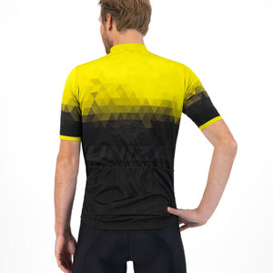 Maillot de cyclisme à manches longues en tissu Spandex/Polyester respirant haute performance personnalisé pour un ajustement professionnel confortable et mince - Product Image 5