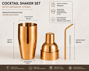 Shaker à cocktails en acier inoxydable avec revêtement PU de 350 ml pour commande en gros, avec paille, qualité alimentaire, mélangeur de bar, fabricant - Product Image 3
