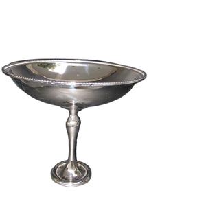 Bol à fruits de luxe en métal argenté fait à la main personnalisé pour la décoration intérieure mariages cadeaux de noël promotion commerciale - Product Image 1