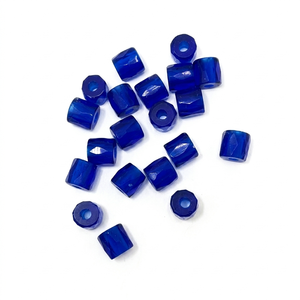 Conifer Handmades 8mm Blue Glass Beads Customized Size <b>for</b> Jewelry Making Crafts Bracelets Necklaces Wholesale Bulk Export - Product Image 1