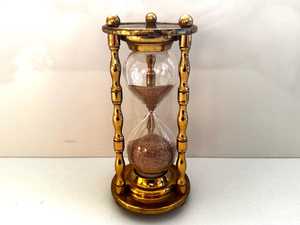 Premium Quality Handmade Brass Sand <b>Clock</b> Vintage Style Home Decoration Hourglass Nautical Desk Accessory In Lowest Price - Product Image 3