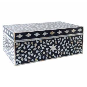High Quality Floral Pattern Handmade Mother of Pearl Jewelry <b>Box</b> Mop Inlay <b>Trinket</b> <b>Box</b> Jewelry Decorative Storage <b>Box</b> - Product Image 5