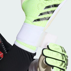 Gants de gardien de but de football en latex respirant antidérapant de qualité supérieure, fermeture à boucle, paume entièrement personnalisable, unisexe - Product Image 2