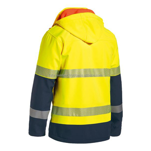 Haute visibilité travail vente directe d'usine extérieur multi-poches veste sans manches gilet d'outillage personnalisable gilet de travail pratique - Product Image 2