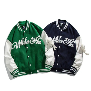 New Collection High Quality Best Manufacture Varsity <b>Jackets</b> For <b>Men</b> Lightweight Custom Logo Regular Size <b>Men</b> Varsity - Product Image 1