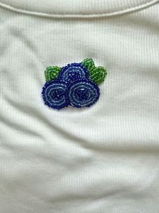 Débardeur perlé unique avec broderie détaillée pour les boutiques et la vente au détail de mode - Product Image 2