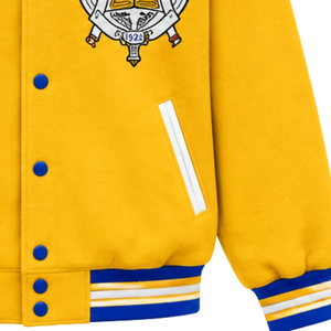 Chaqueta Bomber Personalizada para Mujer, Estilo Griego, Sigma Gamma Rho, Cierre Frontal con Cremallera, Prenda Exterior Informal y Moderna, Chaqueta Elegante para Mujer, OEM ODM - Product Image 6
