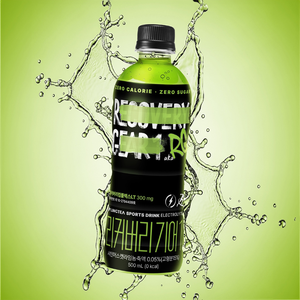 LINGTEA RECOVERY GEAR 1 Shine Muscat Lime Flavor Zero Calorie Zero Sugar Sports Drink Fruit Nutrition Conçu pour les Muscles - Product Image 1