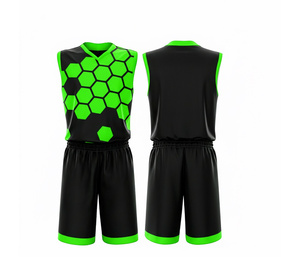 Uniforme de Baloncesto Profesional con Sublimación Completa, Jersey y Pantalones Cortos de Poliéster Transpirable para Hombre y Mujer - Product Image 2