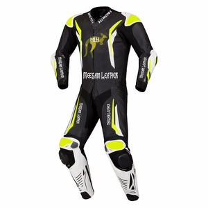 ชุดแข่งรถมอเตอร์ไซค์หนังแท้ ชุดมอเตอร์ไซค์หนังหนา ผลิตในประเทศปากีสถาน ชุดขับขี่มอเตอร์ไซค์ ชุดแข่งรถคุณภาพพรีเมียม Kangaroo - Product Image 1