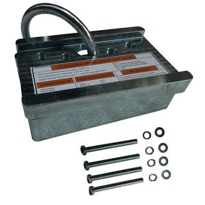 Ancrages de toiture métalliques à joint vertical de calibre 24, résistance à la rupture de 5000 lb, pince de toiture à joint vertical bidirectionnelle de remplacement fixe pour LA - Product Image 6