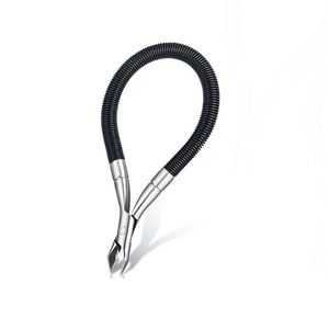 Coupe-cuticules en acier inoxydable de haute qualité, facile à utiliser, avec poignée ergonomique et ciseaux en spirale pour éliminer les peaux mortes - Product Image 2