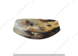 Ensemble de vaisselle en corne sculptée, design unique, écologique, moderne, fabriqué en Inde par des artisans de qualité - Product Image 4