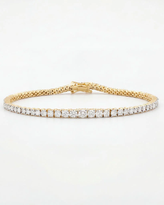 Bracelet en diamant Embellisse, élégant, serti de cristaux, bijou de créateur, accessoire de mode haut de gamme réglable pour femmes - Product Image 3