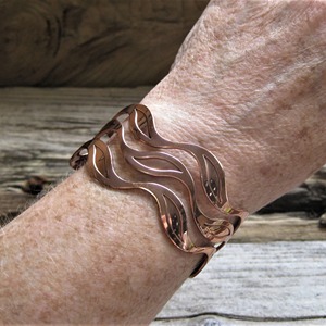 High Quality Pure <b>Copper</b> Hand Carved Healing <b>Copper</b> cuff Handmade <b>Copper</b> Adjustable <b>Copper</b> cuff - Product Image 1