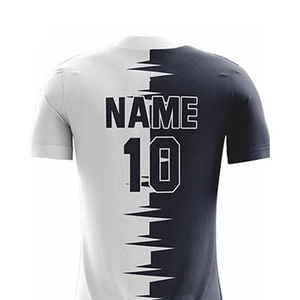 Service OEM personnalisé à faible MOQ, dernier style, uniforme de football pour hommes, qualité supérieure, ensemble d'uniformes de football personnalisés avec nom d'équipe - Product Image 2