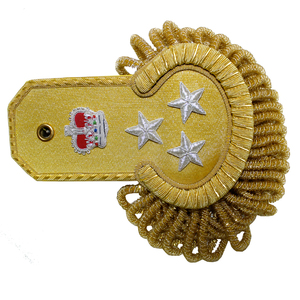 Épaulettes Cérémonielles Haut de Gamme Écologiques 3D Personnalisables avec Logo et Couleurs au Choix – En Vente - Product Image 2