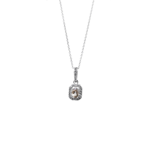 <b>Silver</b> Citrine Jewelry <b>Set</b> <b>Earrings</b> <b>Necklace</b> & Ring for Women Custom Design Fashionable Wedding Engagement Anniversary Jewelry - Product Image 3