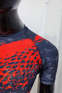 Rashguard BJJ sans Gi, compression personnalisée, sublimation, fabrication OEM - Product Image 3