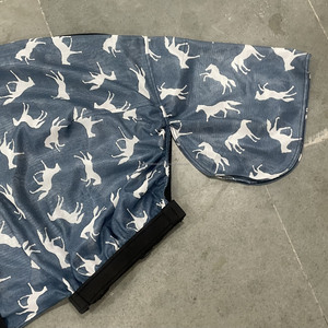 Chất lượng hàng đầu ngựa <span class=keywords><strong>in</strong></span> <span class=keywords><strong>Polyester</strong></span> lưới vải eczema ngựa Thảm mùa hè ngựa Thảm bảo vệ chống côn trùng chống eczema tính năng - Product Image 5