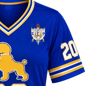 Camiseta de Fútbol Americano Sigma Gamma Rho para Mujer, Personalizada, Uniforme Deportivo de la Hermandad Griega SGRho, Ropa de Entrenamiento Personalizada para Equipos - Product Image 5