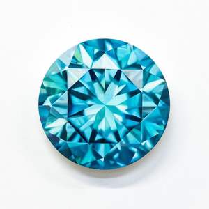 Diamantes de Laboratorio con Certificación IGI, Corte Redondo, Color Azul Fantasía, 1.01ct, Diamantes de Lujo al por Mayor - Product Image 1