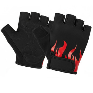 Fitness Exercise Gym Training Weight Lifting <b>Glove</b> Half Finger Gym Weightlifting Breathable Non Slip Adjustable Wrist Straps - Product Image 1