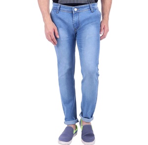 Nouveau design – Jean décontracté pour homme en tissu Oxford, taille mi-haute, respirant, de haute qualité, coupe régulière, léger - Product Image 4