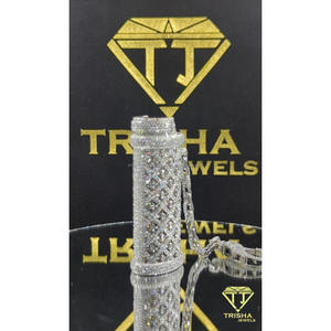 ที่ใส่ไฟแช็กแบบฝังเพชรโมอิสซาไนต์สุดหรู เงินแท้ 925 จาก Trisha Jewels กำลังเป็นที่นิยม - Product Image 5