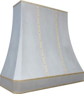Hotte de cuisine artisanale en laiton haut de gamme, conçue pour les maisons contemporaines, solution d'extraction élégante, performance durable au quotidien - Product Image 2