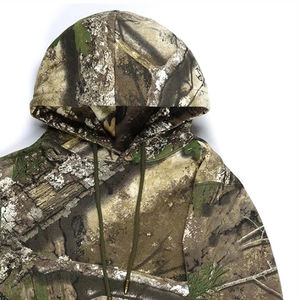 Sudadera con Capucha de Alta Calidad, 100% Algodón, Diseño de Camuflaje RealTree, Estilo Selva y Bosque, Personalizable, Moda Urbana, para Hombre - Product Image 5