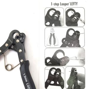 Luminex Impex Steel 1.5mm Left Hand Loop Pliers Jewelry Making <b>Wire</b> Bending Tool for DIY <b>Craft</b> Beading - Product Image 4