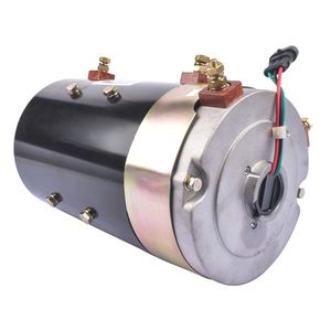 48 Volt 3.8KW Electric Motor with Sensor XQ <b>19</b> Spline 5.0 <b>HP</b> for Golf Cars Model 2MO170 - Product Image 3