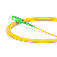 Kabel Serat Optik SC APC ke SC APC Singlemode G652D PVC LSZH 2.0mm 3.0mm Merek Damu Bersertifikasi CE RoHS Garansi 2 Tahun