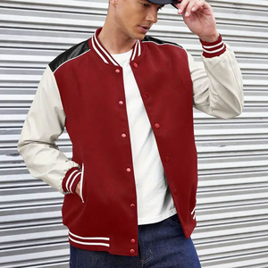 Chaqueta Varsity de Lana de Diseño Personalizado para Hombre, Chaquetas Ligeras para Exteriores, Chaquetas Varsity de Lana Resistentes Personalizadas para Hombre - Product Image 6