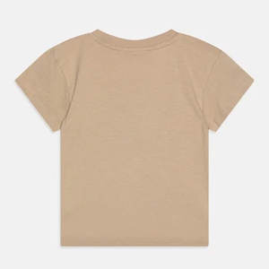 T-shirts à manches courtes col rond pour garçons, avec logo personnalisé imprimé, en coton tricoté de haute qualité, style décontracté pour enfants. - Product Image 2