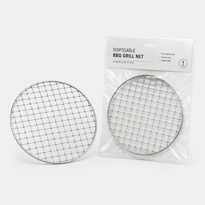 Stainless Steel Charcoal BBQ <b>Grill</b> Basket Heat Resistant Outdoor <b>Cooking</b> Tray - Product Image 2