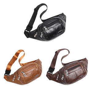 Riñonera de Lona Vintage para Hombre y Mujer, Impermeable, Ligera, con Cierre, para Correr, Estilo Bandolera, BAGNEX B4900 - Product Image 1