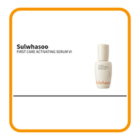 Sérum activateur de soin Sulwhasoo First Care VI, essence de première étape, sérum éclaircissant pour le visage, taches sombres, teint inégal, booster d'éclat