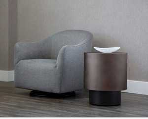Mesa de Centro Redonda Moderna de Última Tendencia con Diseño Minimalista para Muebles de Sala de Estar - Product Image 4
