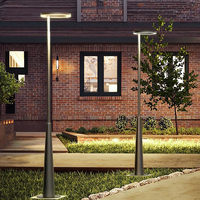 Lampe de jardin LED moderne et minimaliste de 3 m, en aluminium moulé sous pression, pour villa