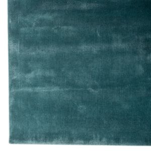 Hand Tufted Loomed Turquoise Solid Viscose Silk <b>Thick</b> Plush Cut Pile Rug High Quality Modern Style Color Washable Non-Slip PET - Product Image 4