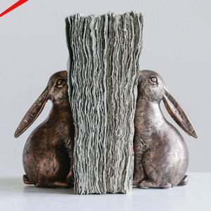 Classic Metal Bookends With Vintage Look Perfect For <b>Rustic</b> Interiors Decor Living Rooms And Wooden <b>Shelves</b> Book Stand - Product Image 4