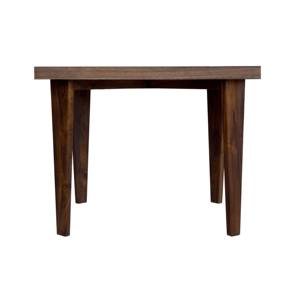 Mesa de Comedor Cuadrada de Madera Maciza Moderna al por Mayor, Mesa de Cocina Minimalista de 4 Plazas con Patas Cónicas para Cafetería y Restaurante - Product Image 6