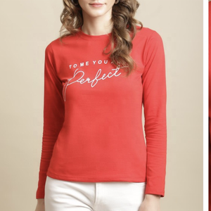 Camiseta de algodón extragrande de alta calidad para mujer, ropa de calle con estampado personalizado, estilo con mangas largas, corte holgado, teñido liso para el verano - Product Image 3