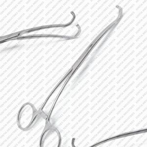 Pinza Vascular Pediátrica Cooley de 6.5 Pulgadas con Mordazas Graduadas, Pinza Quirúrgica de Acero Inoxidable, Instrumento Cardiovascular OEM CE - Product Image 3
