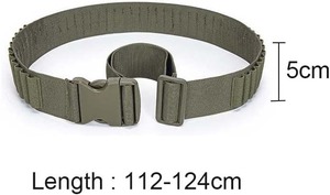 Porte-Munitions MOLLE en Nylon Premium – Équipement d'Extérieur Vintage et Robuste pour le Tir – Pochette à Balles Ceinture de Taille Ceinture Porte-Clubs - Product Image 5