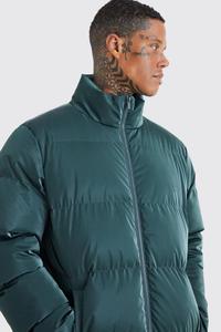 Premium Puffer Men’s <b>Jacket</b> For Winter Custom Casual Outdoor Wear For Men's Windproof <b>Zipper</b> Closure Side <b>Pockets</b> Men's Coat - Product Image 2