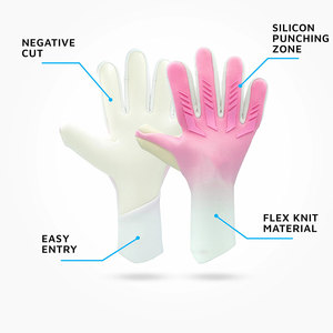 Guantes de Portero para Adultos al por Mayor, Protección para las Manos, Antideslizantes, de Látex para Fútbol, Material PU - Product Image 5